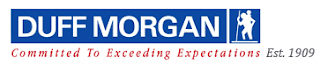Duff Morgan modern logo Duff Morgan modern logo