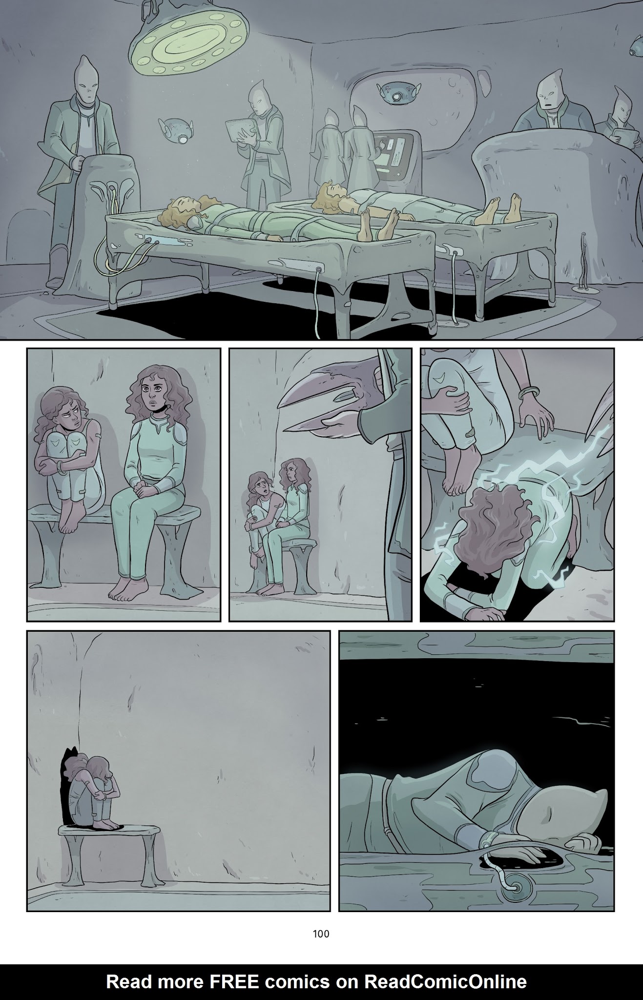 Read online Lifeformed: Cleo Makes Contact comic -  Issue # TPB - 99