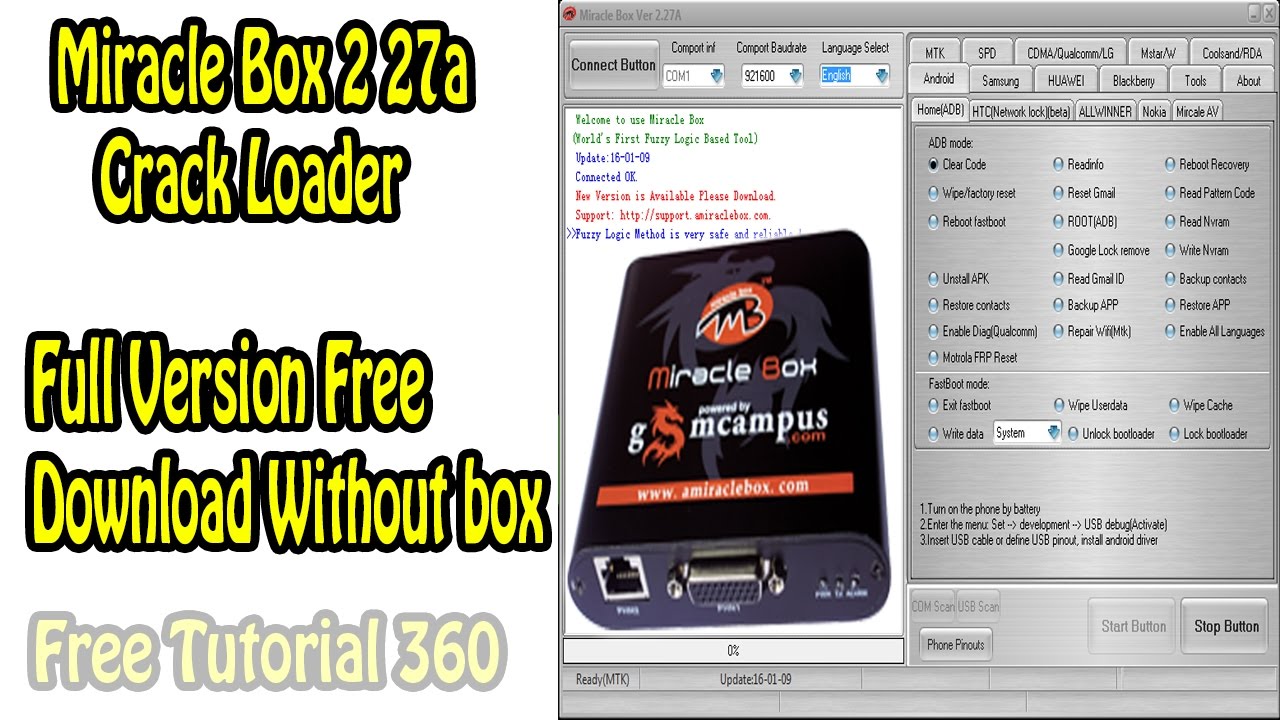 Download Miracle Box Cracked V2.27 Download Miracle Box Cracked V2.27