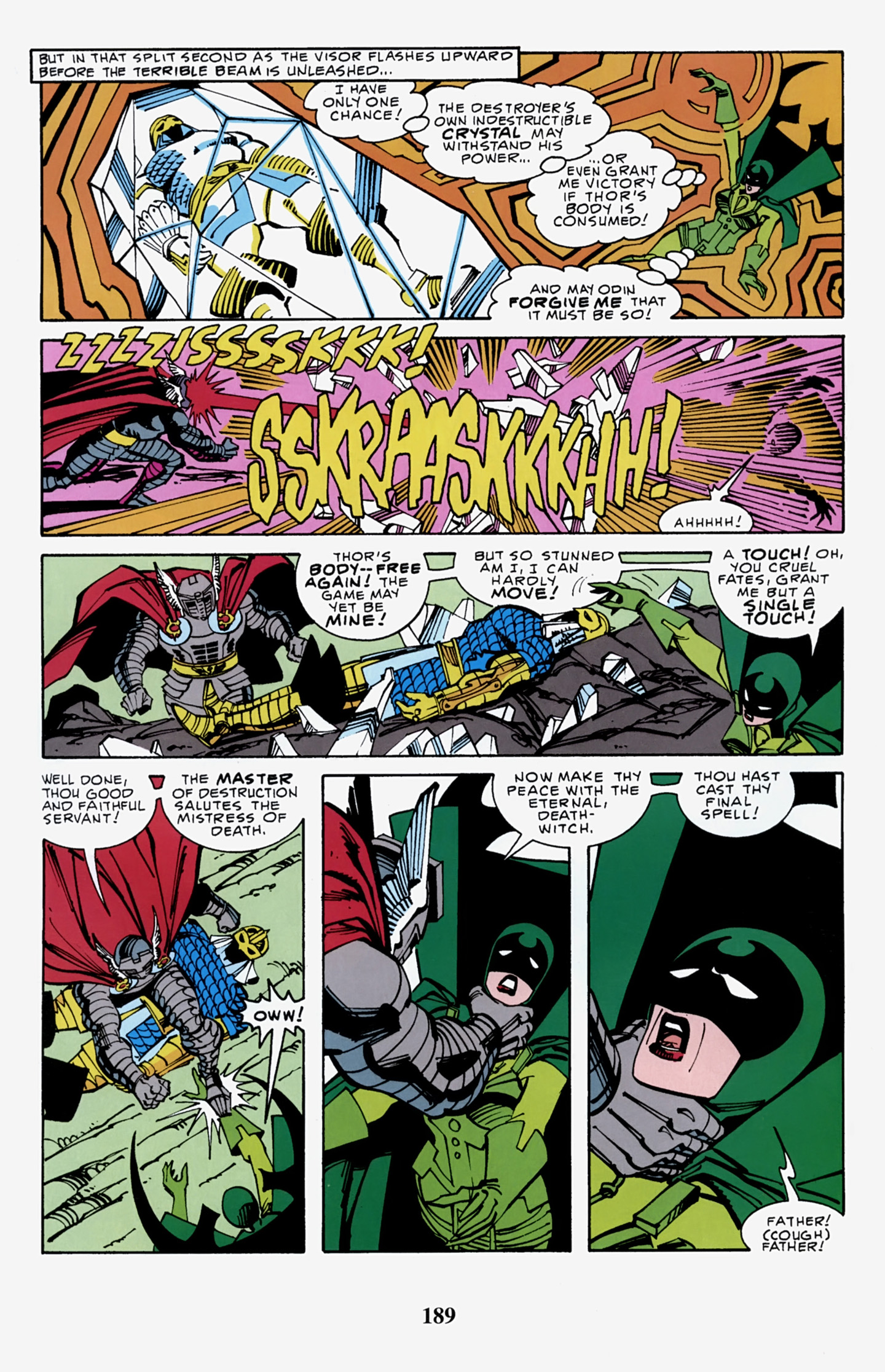 Read online Thor Visionaries: Walter Simonson comic -  Issue # TPB 5 - 189