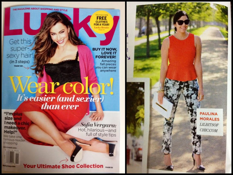 OMG! Find me in Lucky Magazine (Oct 2012 issue!)