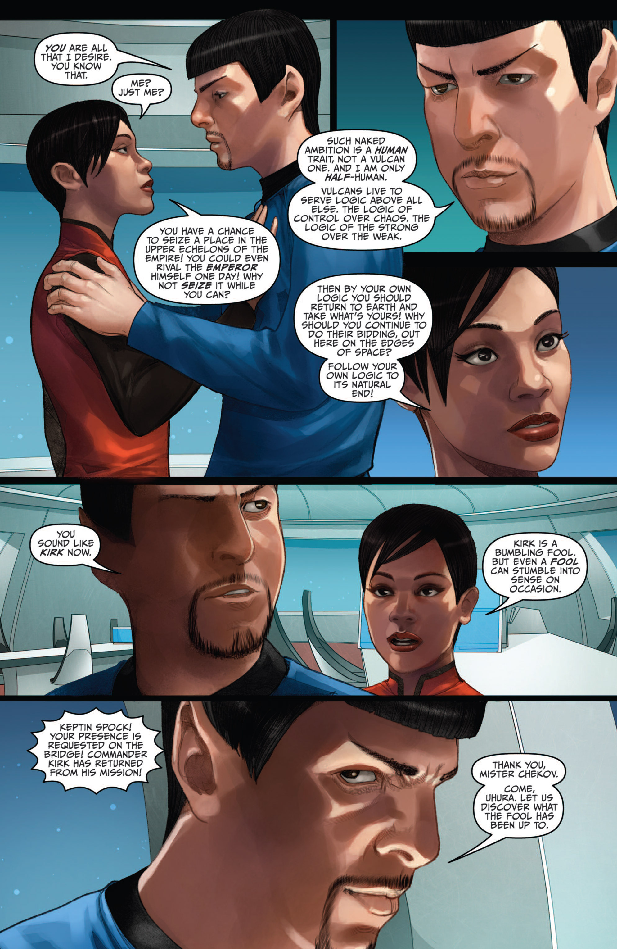 Read online Star Trek (2011) comic -  Issue #15 - 16