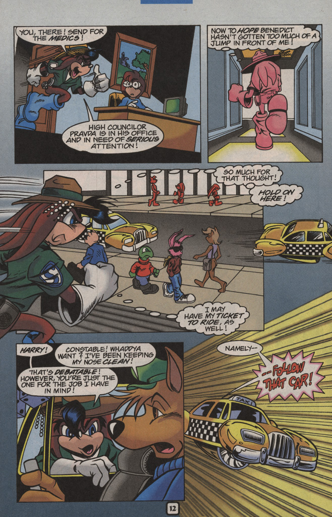 Read online Knuckles the Echidna comic -  Issue #24 - 16