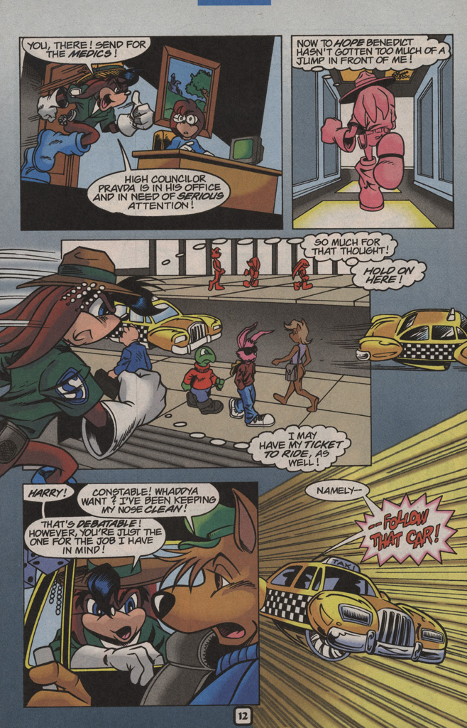 Read online Knuckles the Echidna comic -  Issue #24 - 16