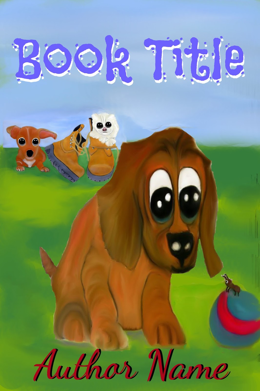 ShearArt Book Cover Design Premade Children's Book Covers