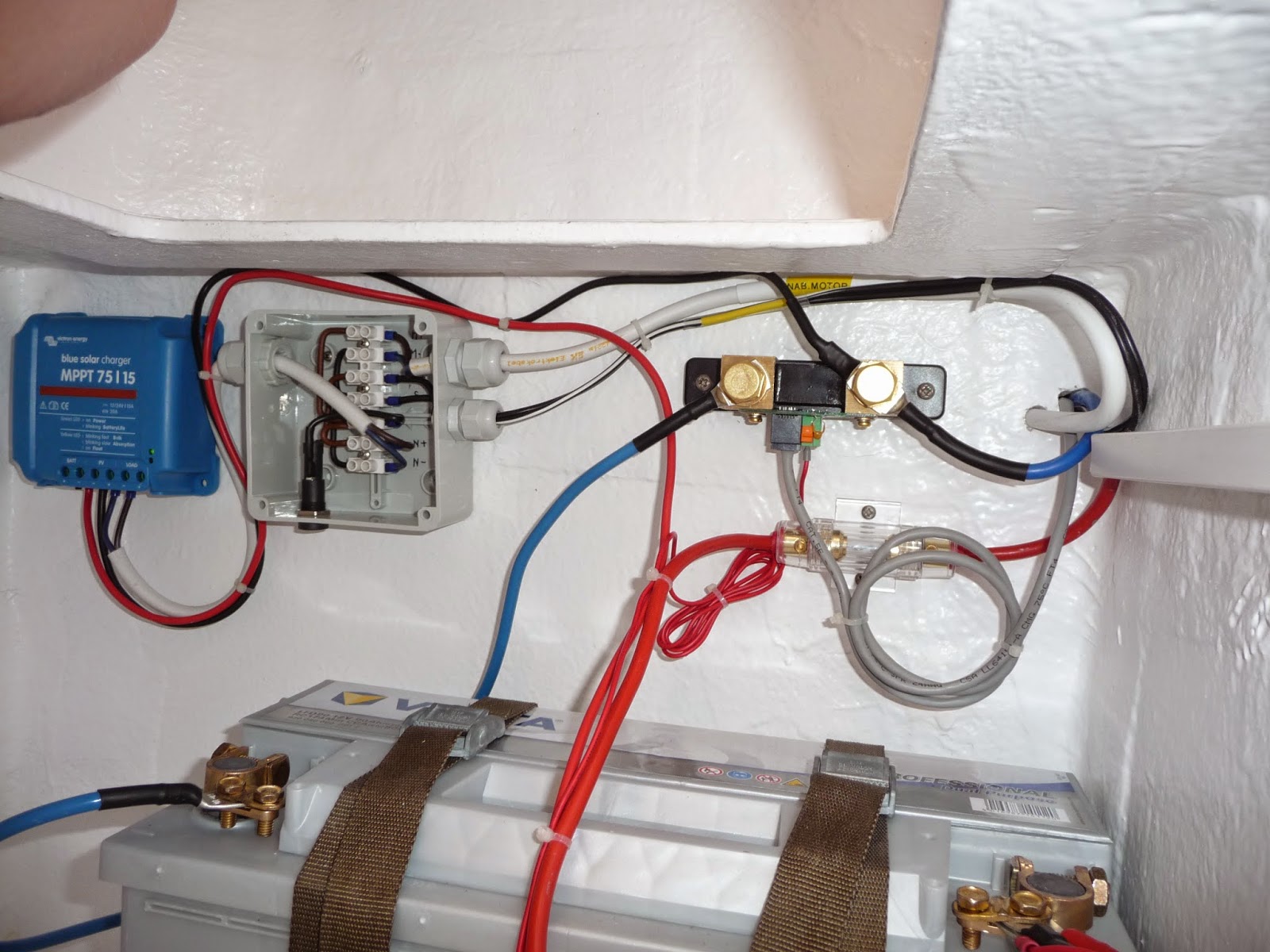 Battery Monitor Shunt Installation