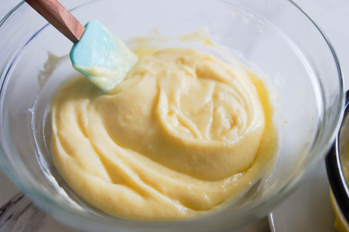 making pastry cream, step-by-step