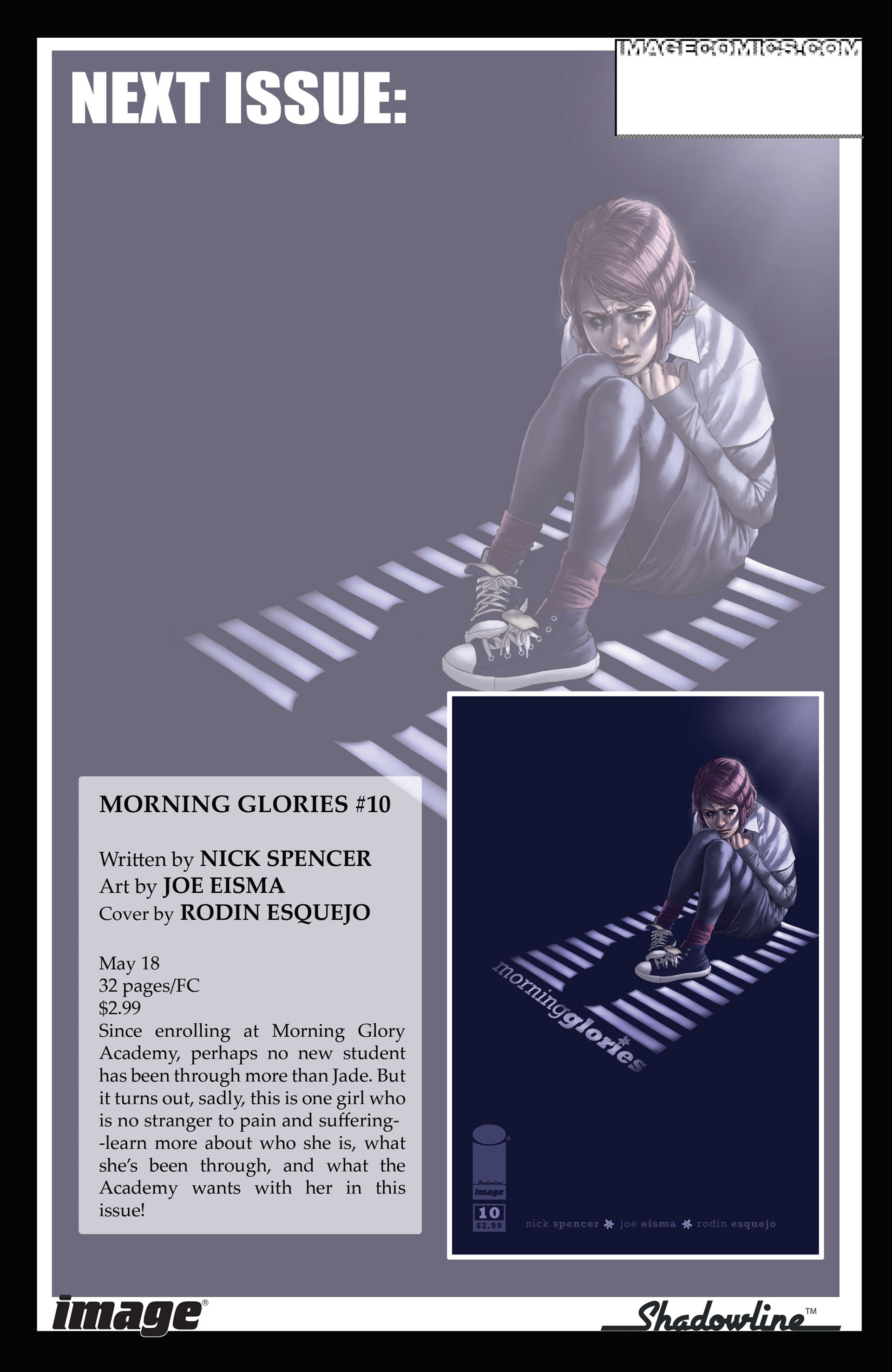 Read online Morning Glories comic -  Issue #9 - 30