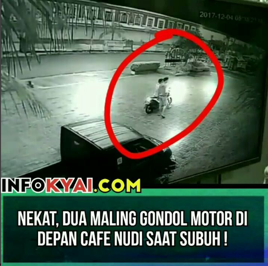 Nekat Dua Maling Gondol Motor Di Depan Cafe Nudi Saat Subuh Berita Viral Hari Ini Lowongan Kerja Hari Ini