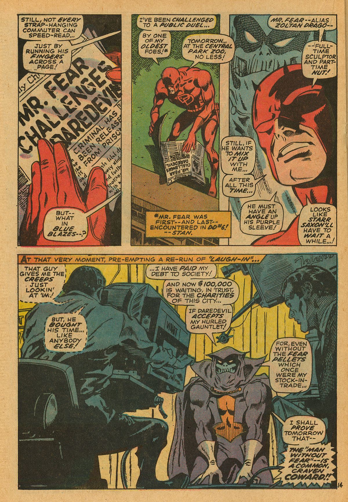 Read online Daredevil (1964) comic -  Issue #54 - 20