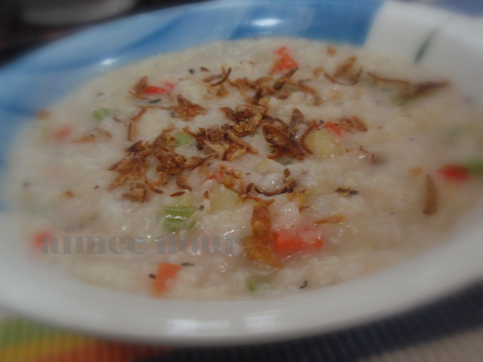 flavours of asia Rice Porridge My Style