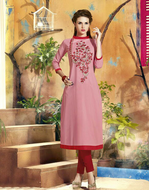 Latest Cotton Kurtis 2015