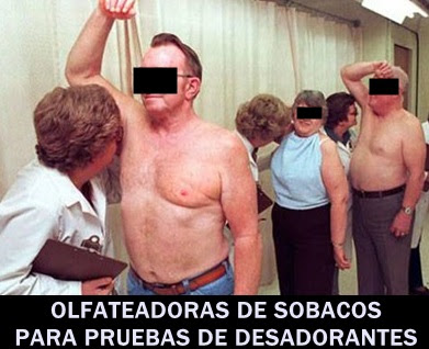 Sobacos: prueba de olor sobaco-pruebas-olor