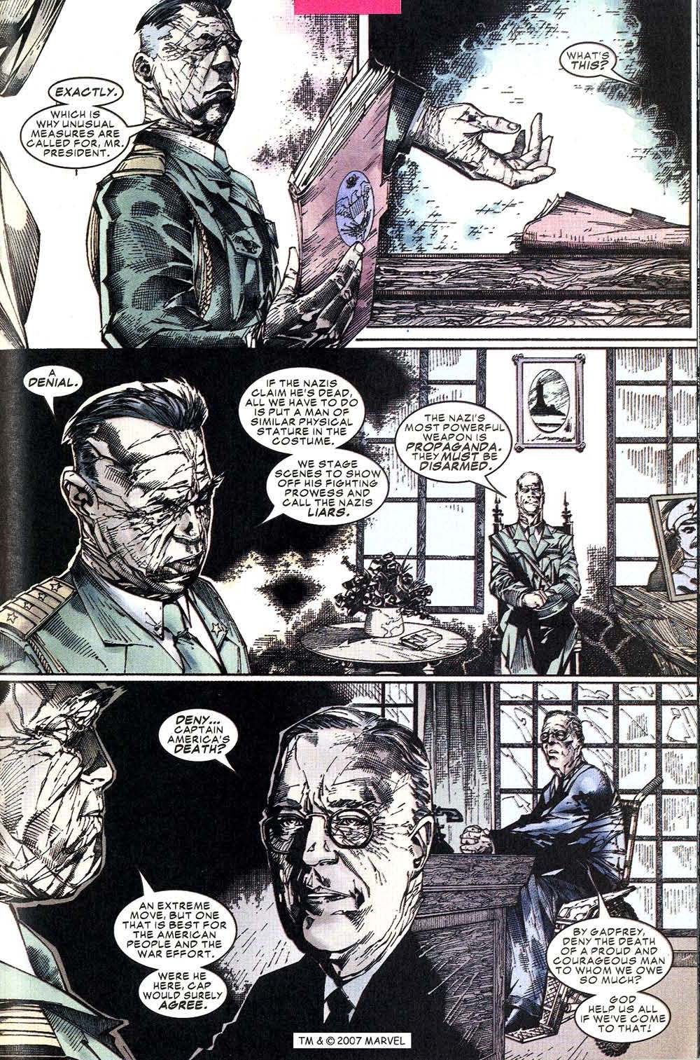 Read online Captain America (1998) comic -  Issue # Annual 2001 - 37