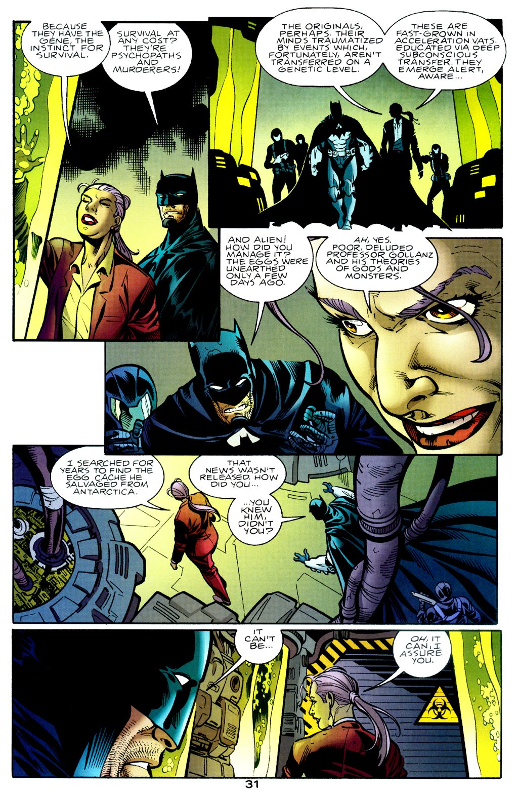 Read online Batman/Aliens II comic -  Issue #3 - 30