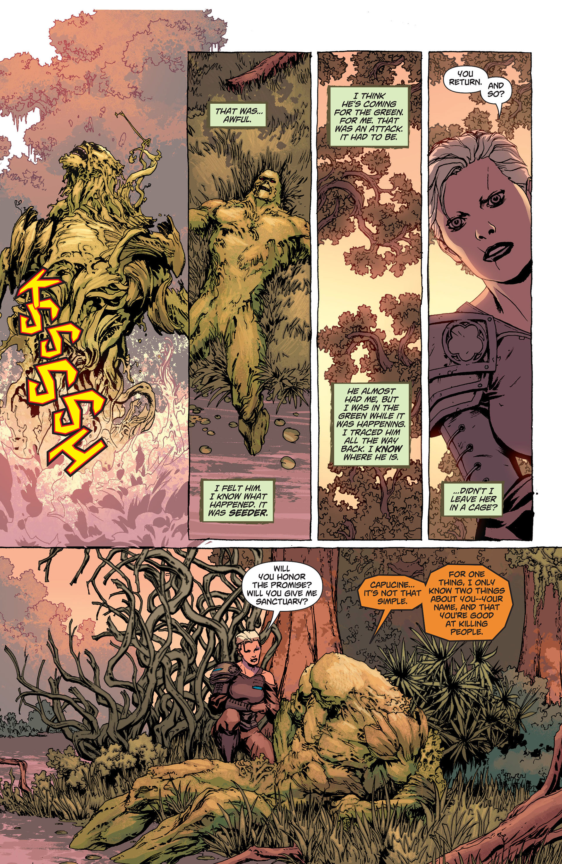 Read online Swamp Thing (2011) comic -  Issue #21 - 20