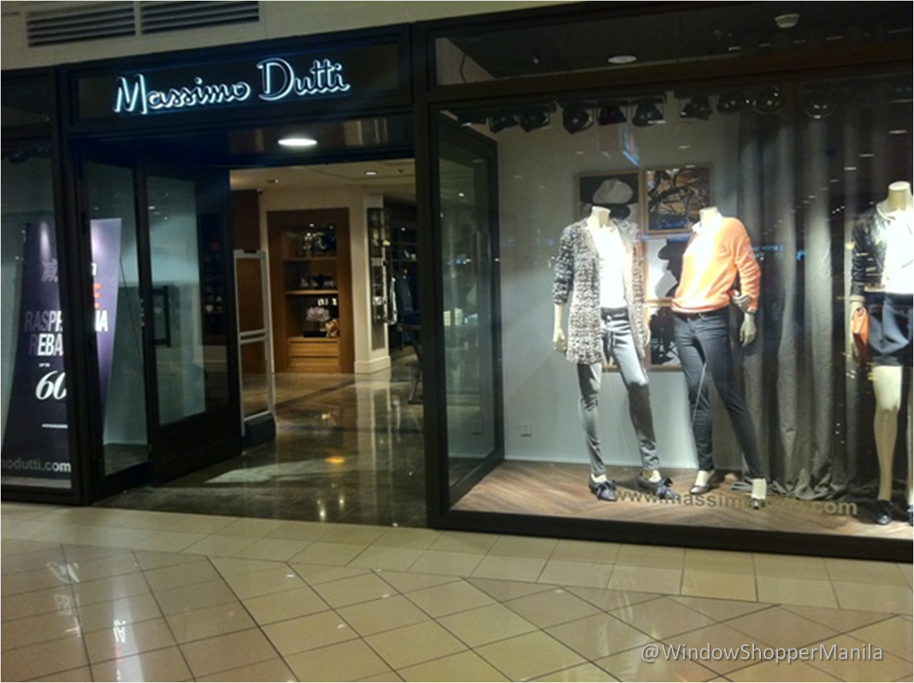 Store Display Archive Massimo Dutti