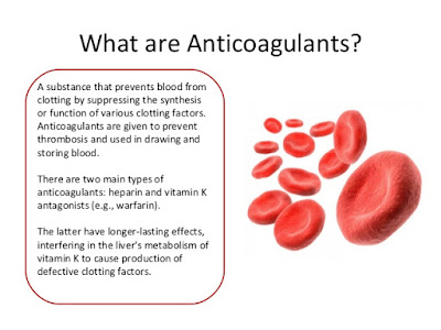 Biochemistry Class notes: ANTICOAGULANTS AND PRESERVATIVES FOR BLOOD