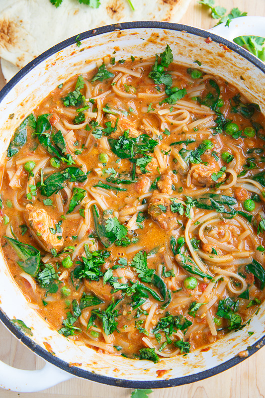 Butter Chicken Noodle Soup Recipe on Closet Cooking