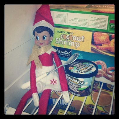 The Moody Fashionista: Elf On The Shelf - Week In Review