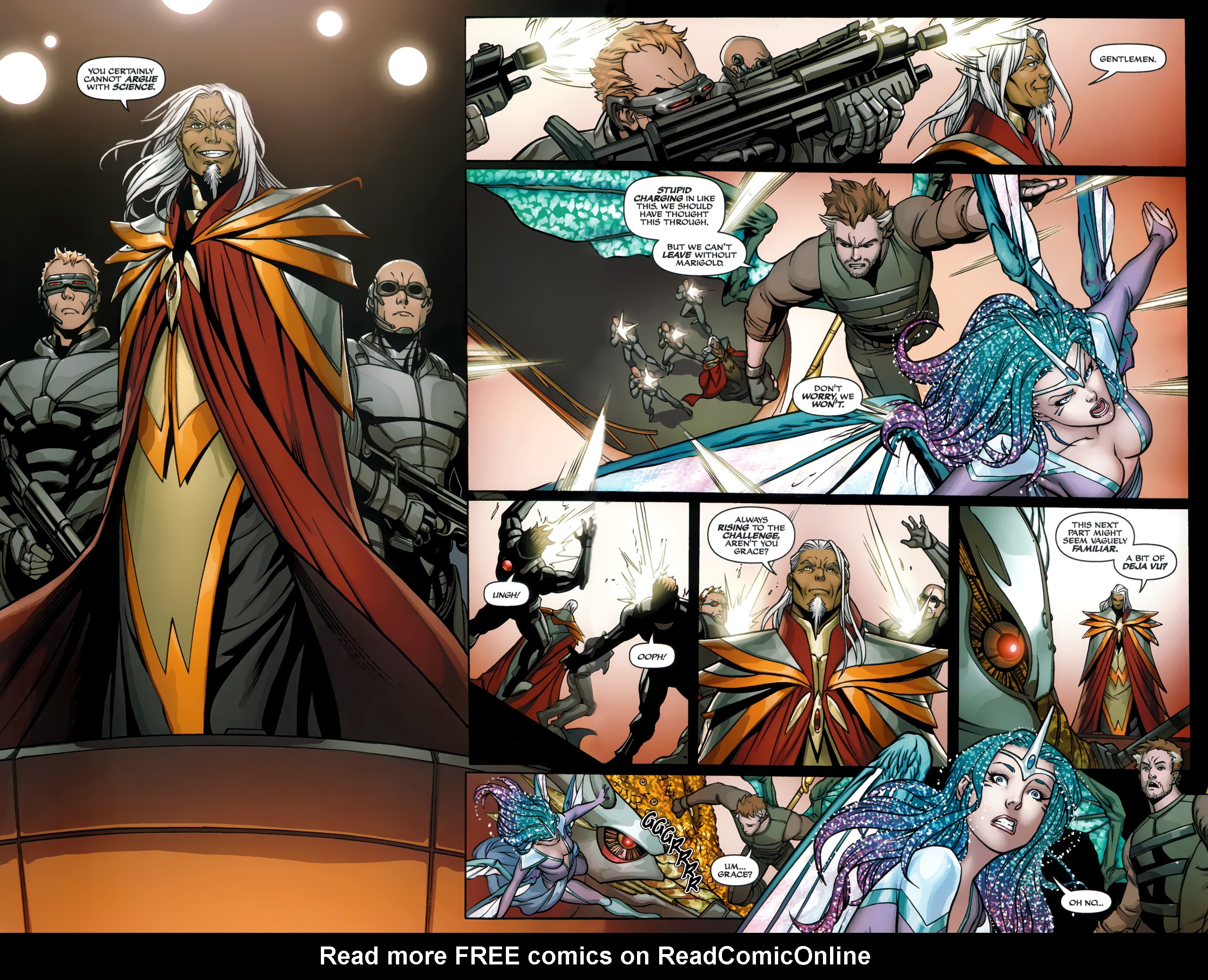 Read online Michael Turner's Soulfire (2009) comic -  Issue #8 - 11