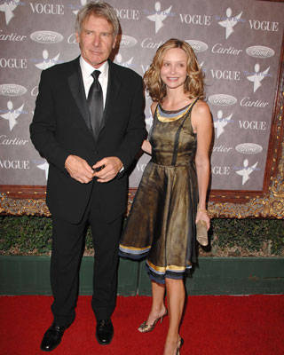 Harrison Ford and Calista Flockhart at The Art of Elysium 10th Anniversary Gala