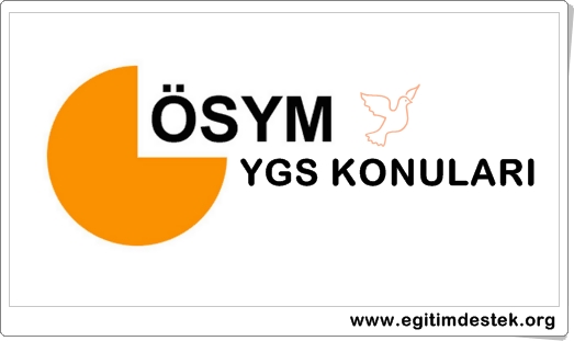 YGS Türkçe Konuları