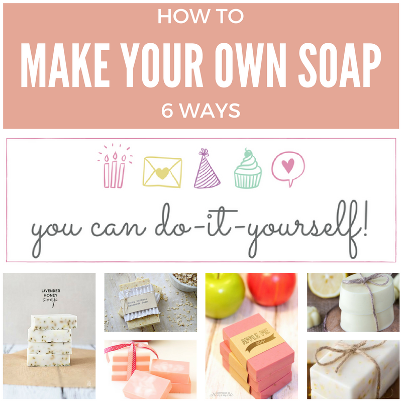 How to make your own soap