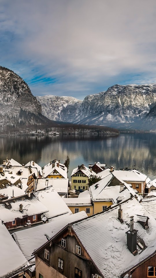 Austria Lake Hallstatt Galaxy Note HD Wallpaper