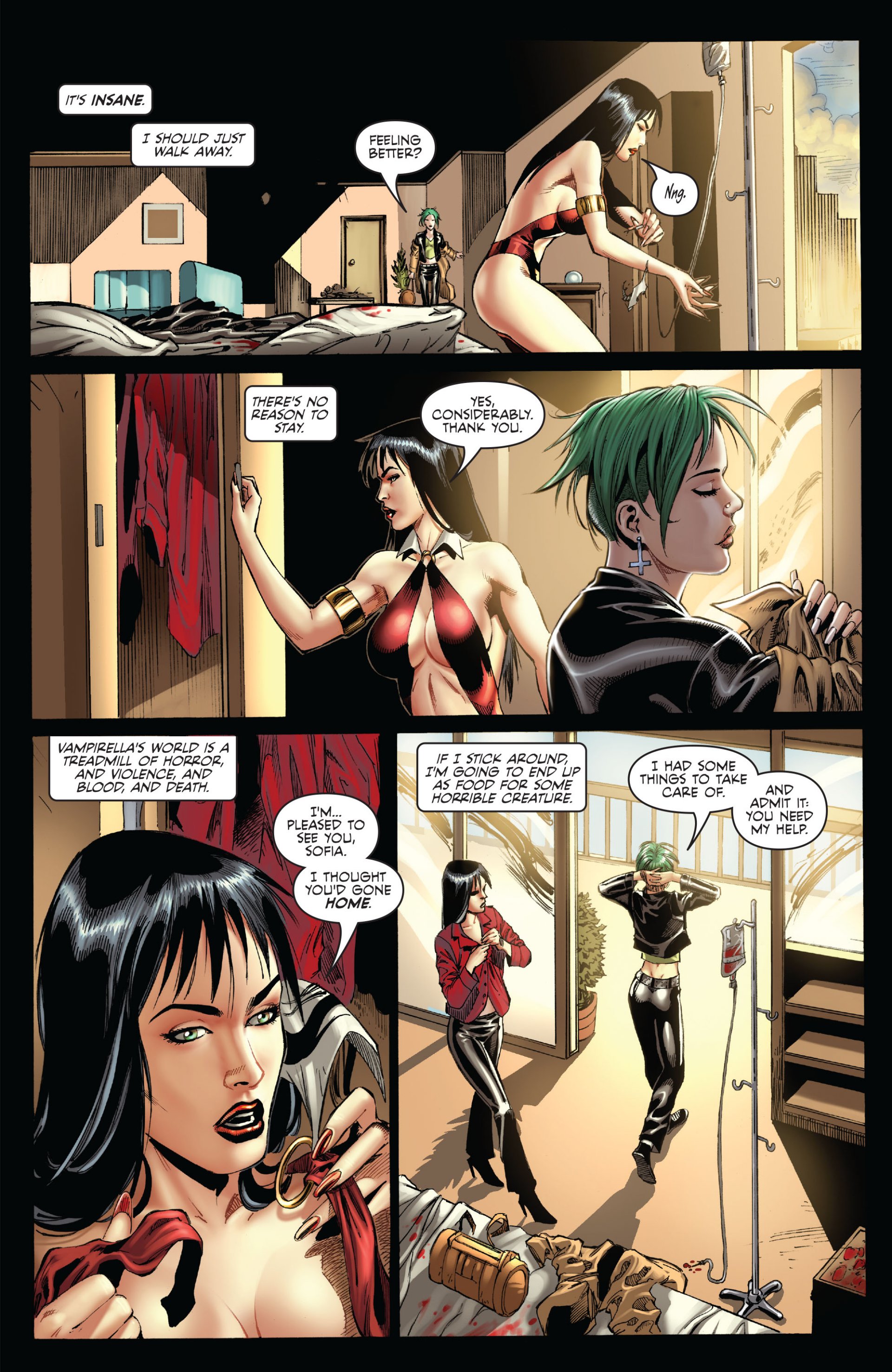 Read online Vampirella (2010) comic -  Issue #7 - 25
