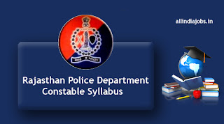 Rajasthan Police Department Constable Syllabus