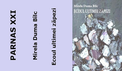 MIRELA DUMA BÎLC - ECOUL ULTIMEI ZĂPEZI Poet Cluj Napoca