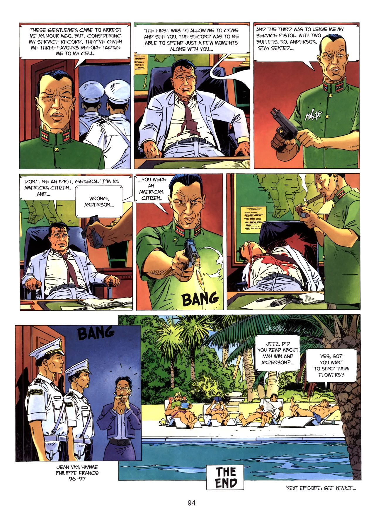 Read online Largo Winch comic -  Issue # TPB 4 - 95