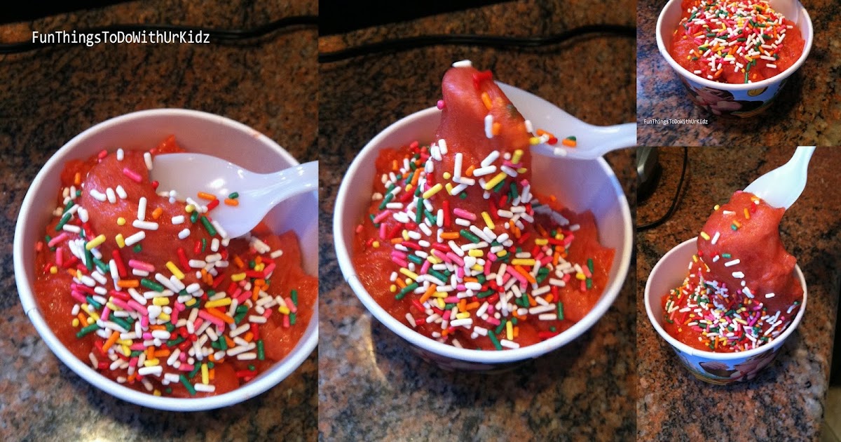 Edible Ice cream slime