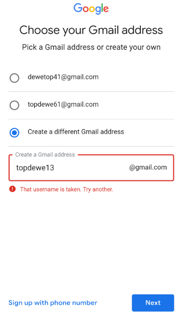 cara membuat email gmail di hp