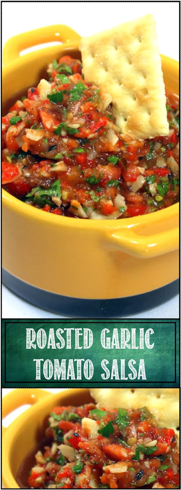 52 Ways to Cook Roasted Garlic Tomato Salsa Grilling Time Condiment