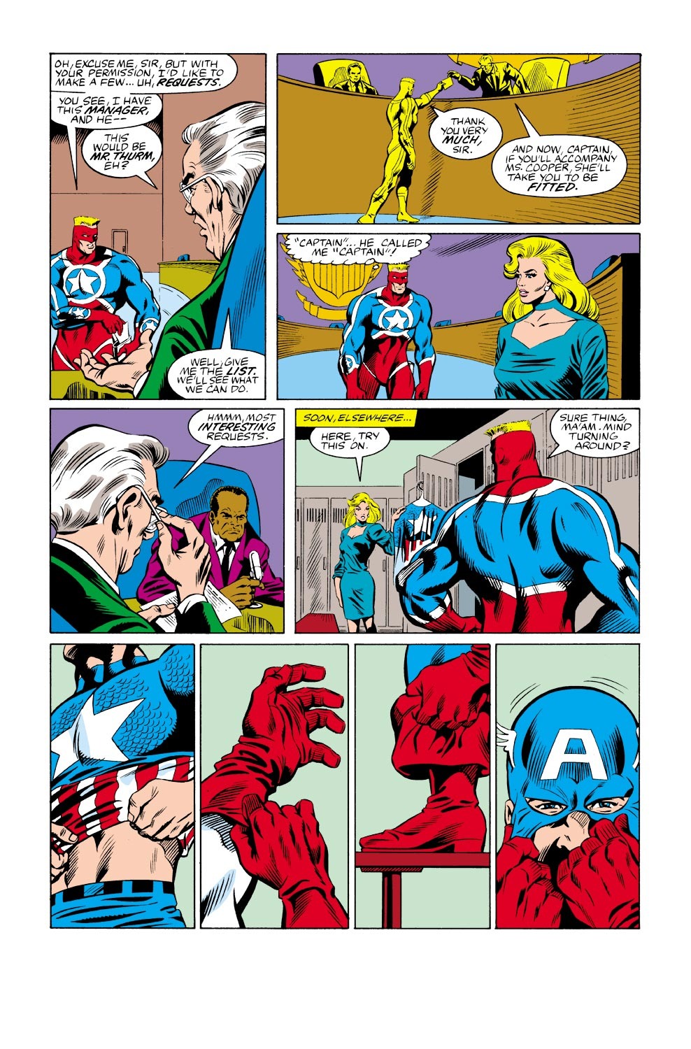 Read online Captain America (1968) comic -  Issue #333 - 17