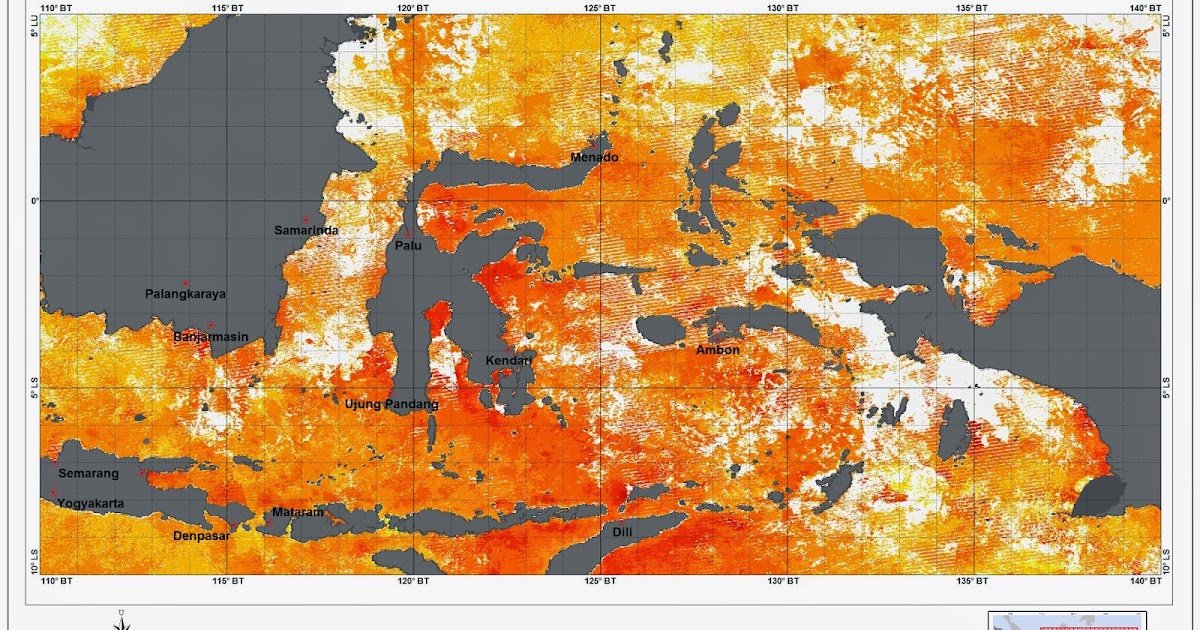 PUSAT STUDI SUMBER DAYA PESISIR LAUT Suhu Permukaan Laut (Sea Surface