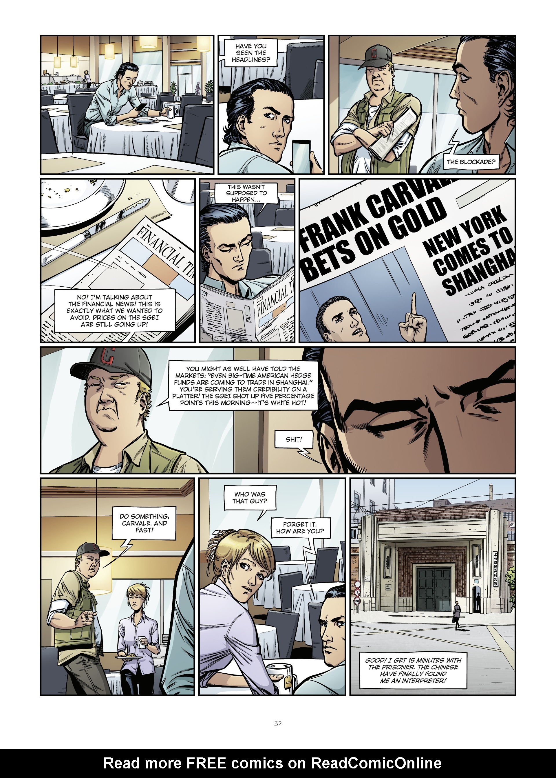 Read online Hedge Fund comic -  Issue #6 - 31