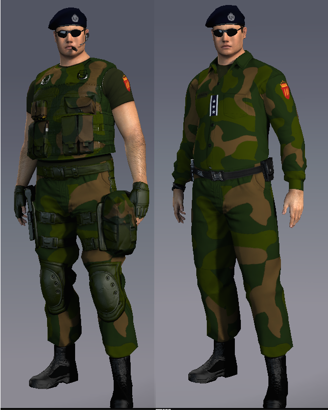 updated norwegian military uniform with limited edition combat gear ...