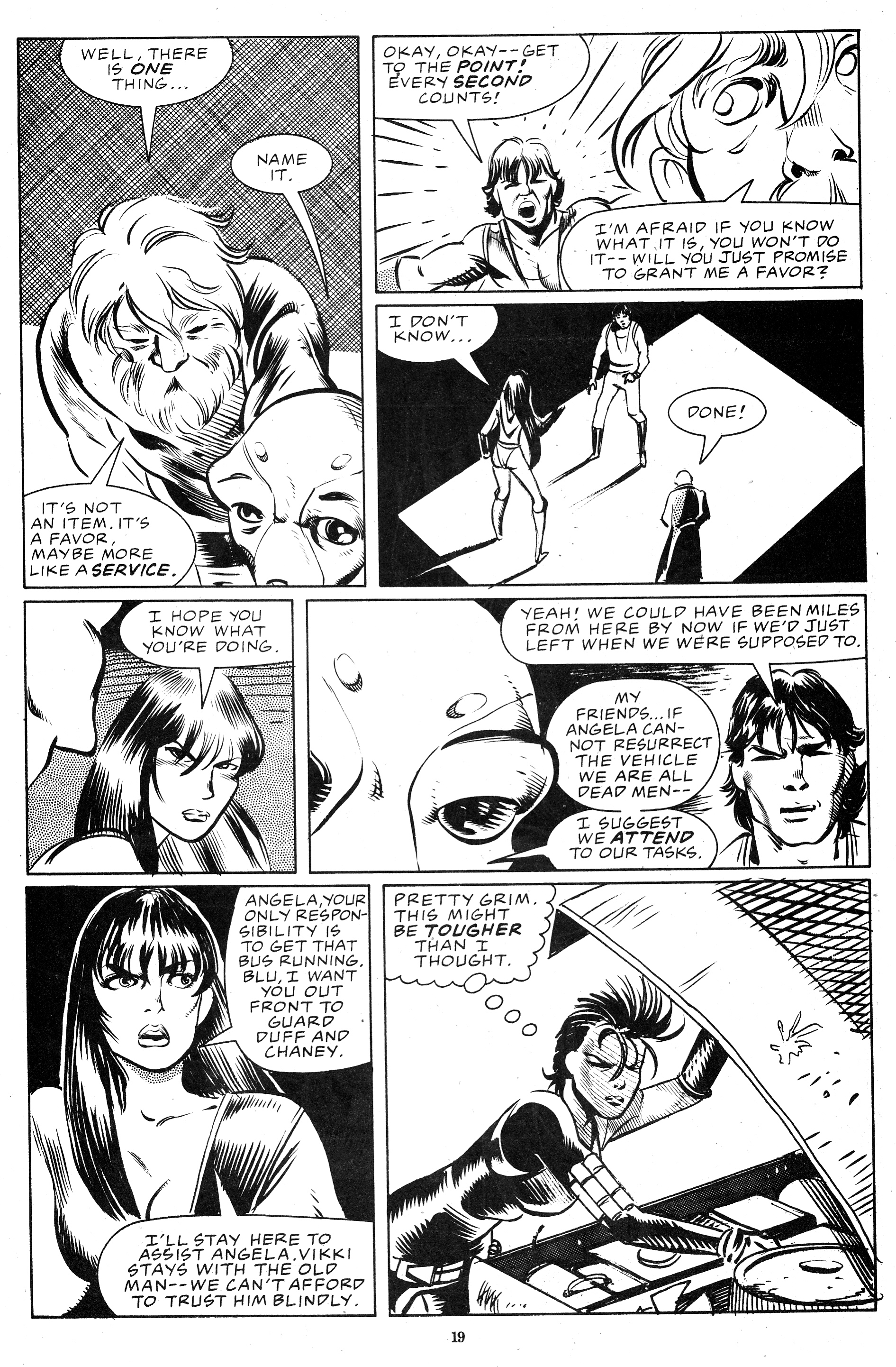 Read online Ex-Mutants: The Shattered Earth Chronicles comic -  Issue #3 - 21