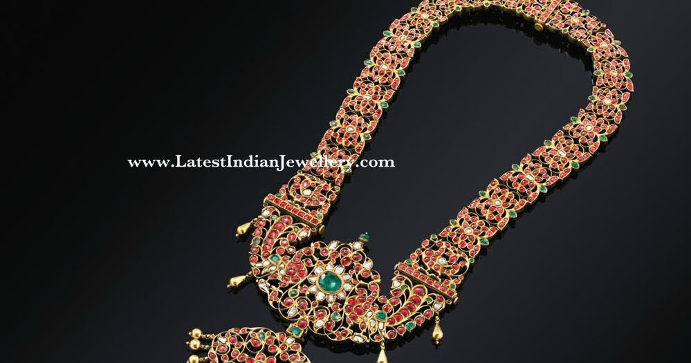 South Indian Traditional Makarakanti Necklace