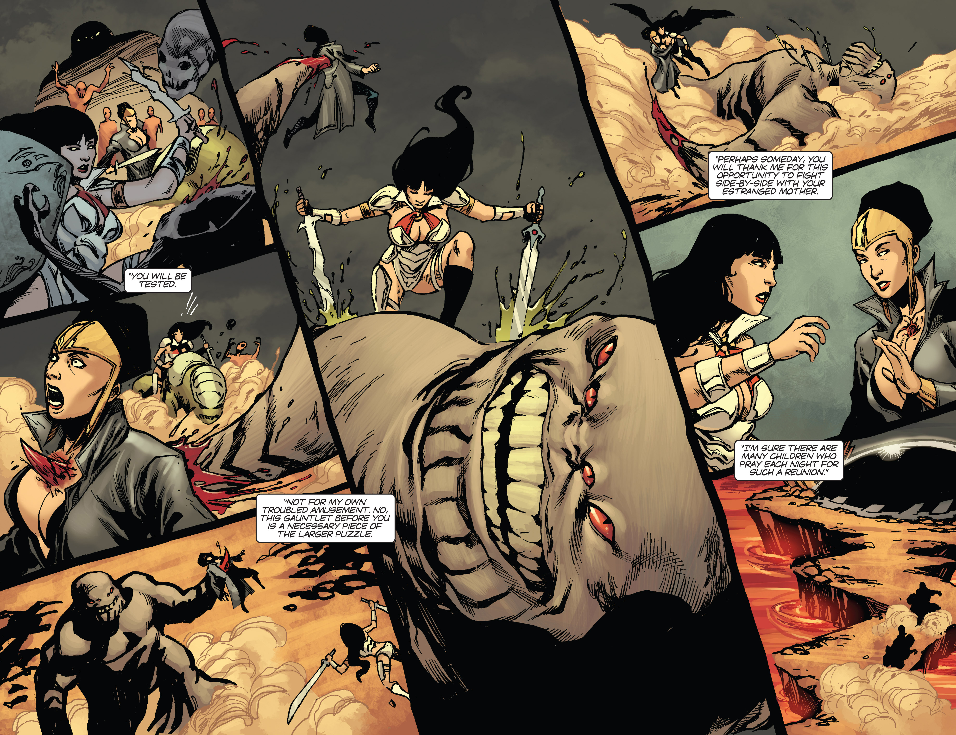 Read online Vampirella (2010) comic -  Issue #28 - 15