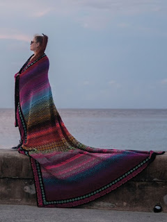 Crochet a Mosaic Afghan Crochet pattern