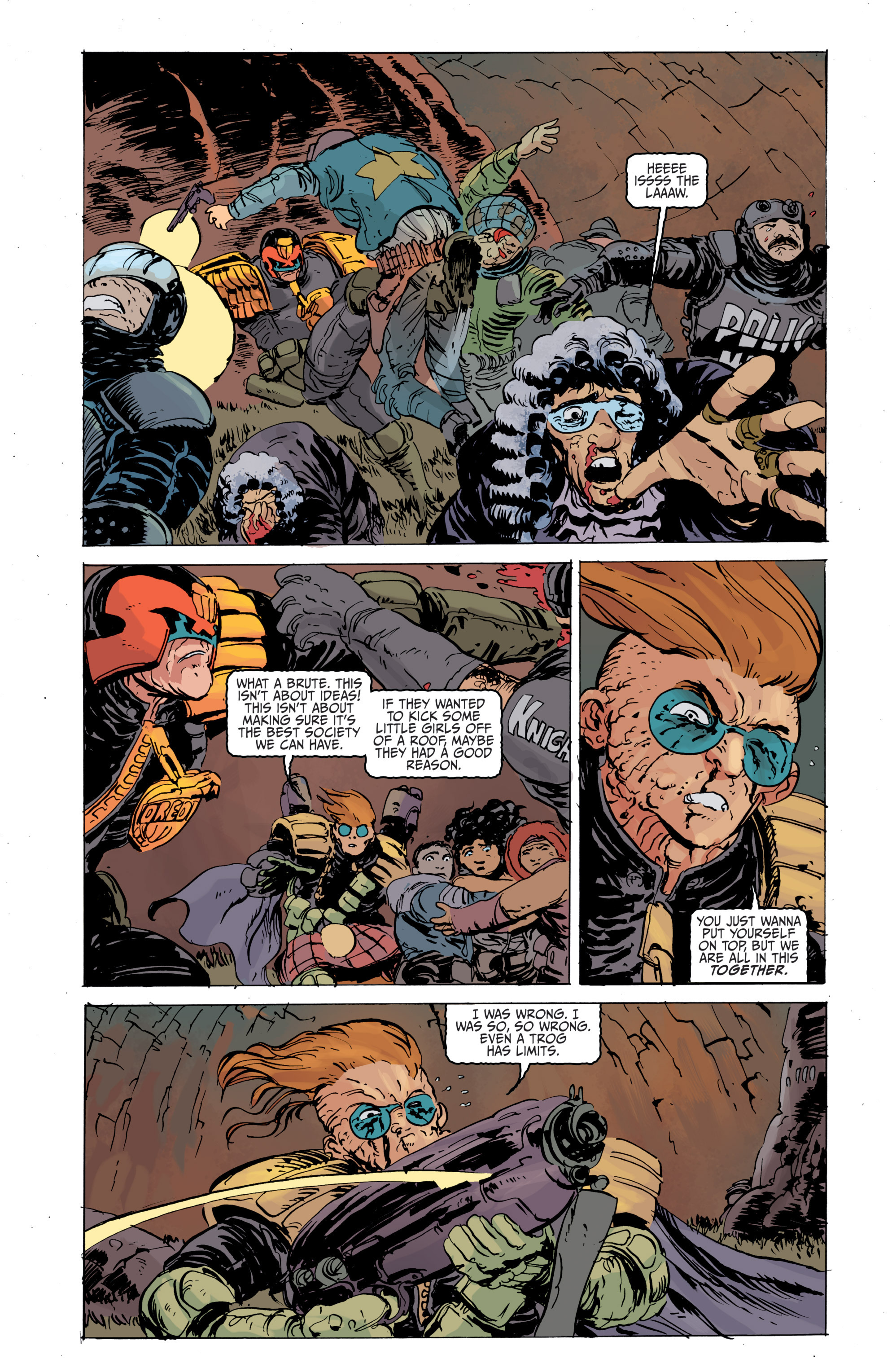 Read online Judge Dredd (2015) comic -  Issue #2 - 22