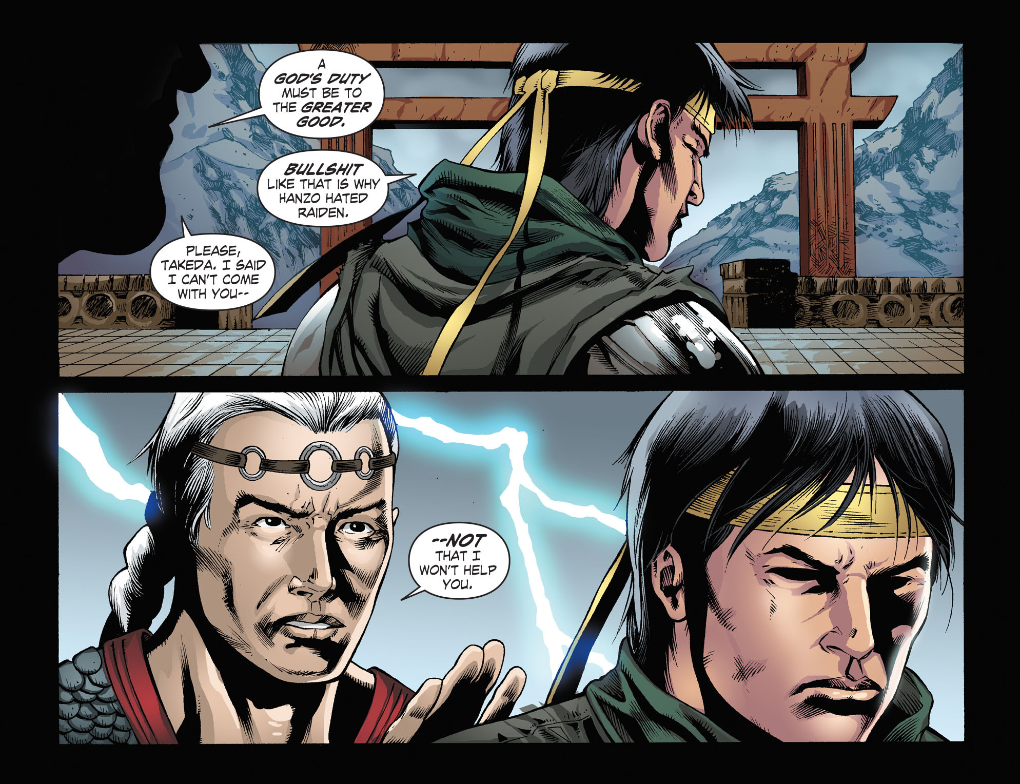 Read online Mortal Kombat X [I] comic -  Issue #28 - 21