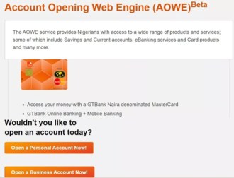 How To Open GTBank Account Online Using Your Mobile Phone GT bank account guide