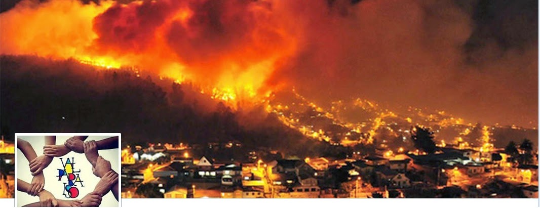 Ayuda a Valparaiso en llamas