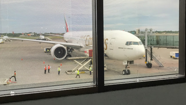 Emirates Airlines at Mactan International Airport