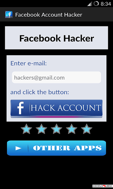 تطبيق Facebook Password Hacker تطبيق Facebook Password Hacker